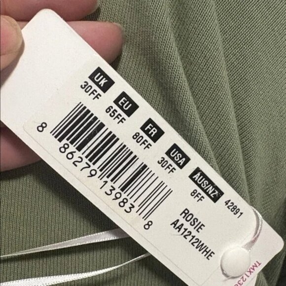 NWT Freya nursing bra size 30FF Elegant, white, adjustable, thick strap - Picture 2 of 10